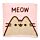 Stlačený cestovní ručník -Pusheen kočka