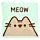 Stlačený cestovní ručník -Pusheen kočka