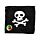 Stlačený cestovní ručník - Pirát Jolly Rogers 