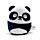 Plyšová hračka Divocí Adoramals Squidglys Panda Susu