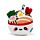 Cestovní polštář a maska na oči Relaxeazzz Foodiemals  -  Ramen Bowl Nori