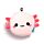 Cestovní polštář a maska na oči Relaxeazzz Adoramals  ryba axolotl Maddie
