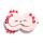 Cestovní polštář a maska na oči Relaxeazzz Adoramals  ryba axolotl Maddie