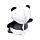 Cestovní polštář a hračka Swapseazzz -plyšový - Adoramals-zvířátka-Panda Susu