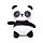 Cestovní polštář a hračka Swapseazzz -plyšový - Adoramals-zvířátka-Panda Susu