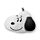 Cestovní polštář a maska na oči  Relaxeazzz - Peanuts Snoopy & Woodstock 