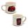 Porcelánový hrnek- esspresso- sada 2 - Fiat 500