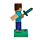 Figurka - solární - Minecraft Steve