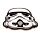 Sada 4 podtácků - Stormtrooper 