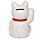Keramická pokladnička - Kočka pro štěstí Maneki Neko - bílá