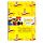 Linkovaný A5 zápisník z recyklovaného papíru-The Beatles Yellow Submarine