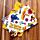 Linkovaný A5 zápisník z recyklovaného papíru-The Beatles Yellow Submarine-b