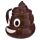 Keramický hrnek s víčkem - Emoji Hovínko
