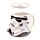 Keramický hrnek s víčkem  -  Stormtrooper -Helma 550ml