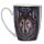 Porcelánový hrnek - Vlk - hlava - design Lisa Parker