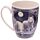 Porcelánový hrnek -Vlk -  Zimní válečníci - design Lisa Parker