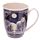 Porcelánový hrnek -Vlk -  Zimní válečníci - design Lisa Parker