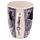 Porcelánový hrnek -Vlk -  Zimní válečníci - design Lisa Parker