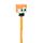 Propiska gumovací s ozdobou Inkredible Minecraft Chibi Style - silikonový topper 4ks