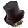 Dekorace - Steampunk - Lebka s cylindrem