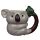 Keramický hrnek s tvarovaným  uchem-Koala