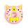 Guma - krabička - Jednorožec  Donut 