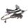 Natahovací stíhačka Die cast Speed Thunder Jet
