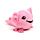 Plyšová mačkací hračka antistres - Queasy Squeezies - Axolotl