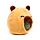 Plyšová mačkací hračka antistres - Queasy Squeezies-Zvířátka  Adoramals Kapybara - Capybara