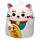Hrnek vzhůru nohama - Maneki Neko kočka pro štěstí