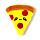 Termofor - plyšový obal  - Levandule a pšenice - Pizza Foodiemals 
