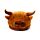 Nahřívací bačkory Skotská kráva Highland Coo 