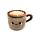 Termofor - plyšový obal  - Levandule a pšenice - Foodiemals - Cappuccino 