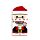 Zápisník - zavírání Flip - vánoční - Sváteční kamarádi- Santa