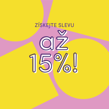 Až 15% slevy !