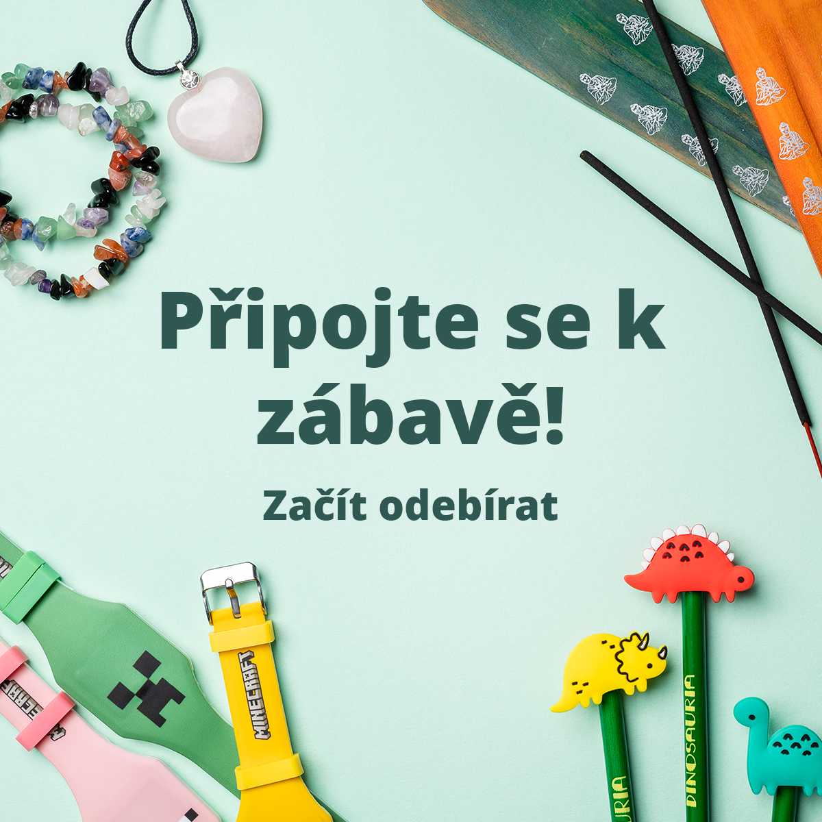 Přihlaste se k odběru Puckator newsletteru 